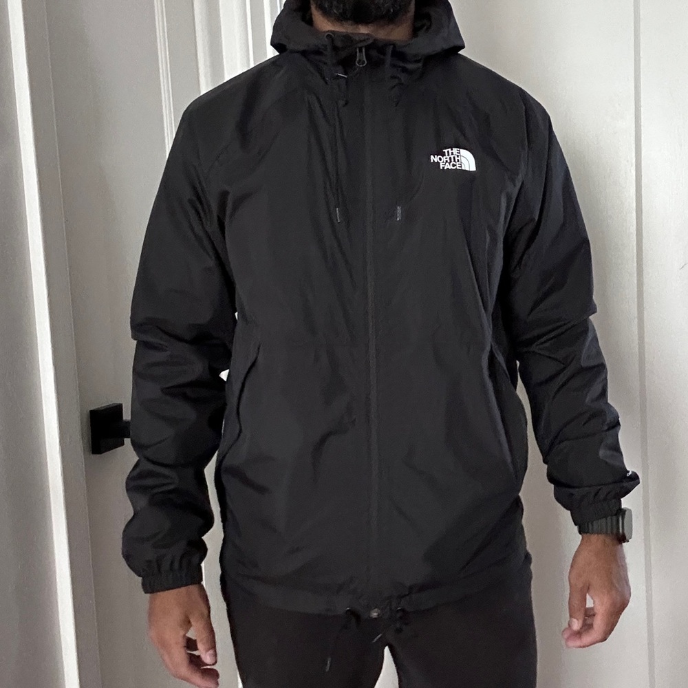 The North Face rain jacket